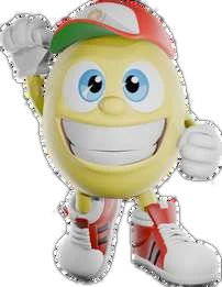 Meteon Run mascot character