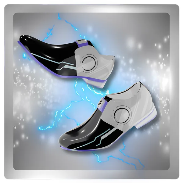 Official image of the Meteon Run Business series NFT sneaker, Super Epic rank
