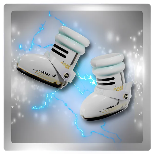 Official image of the Meteon Run Galaxy series NFT sneaker, Super Epic rank
