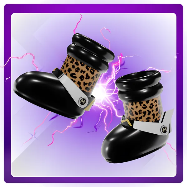Official image of the Meteon Run Galaxy series NFT sneaker, Super Rare rank