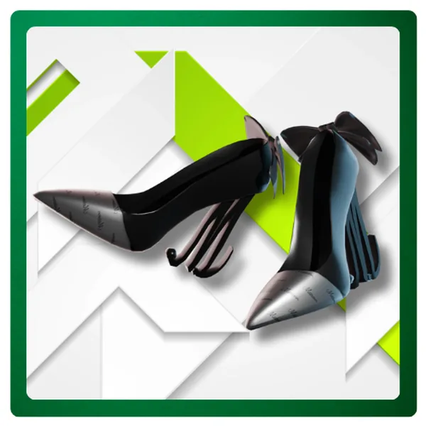Official image of the Meteon Run Heel series NFT sneaker, Rare rank