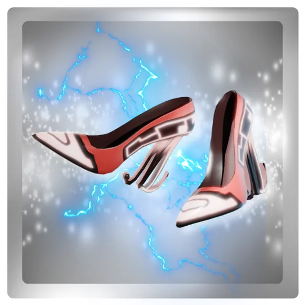Official image of the Meteon Run Heel series NFT sneaker, Super Epic rank