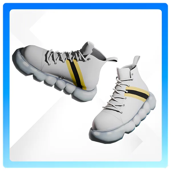 Official image of the Meteon Run High-cut Sneaker (Standard) NFT, Uncommon rank
