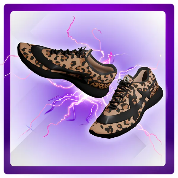 Official image of the Meteon Run Running series NFT sneaker, Super Rare rank